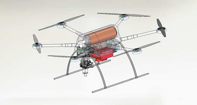 氢动力无人机及其燃料电池系统